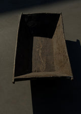 Vintage Turkish Wood Dough Bowl