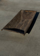 Vintage Turkish Wood Dough Bowl