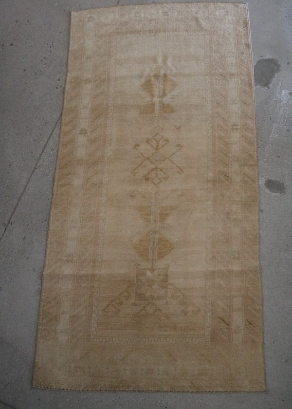 Malatya Vintage Turkish Runner 3' x 6'.5"