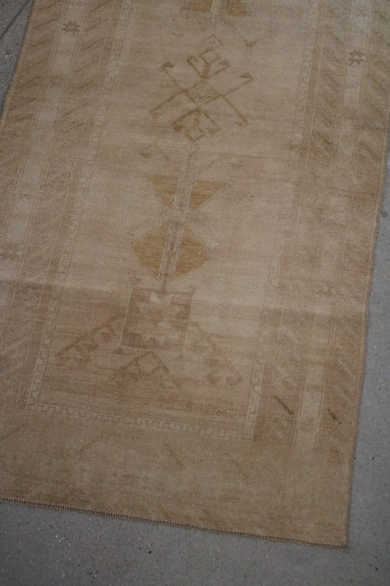Malatya Vintage Turkish Runner 3' x 6'.5"