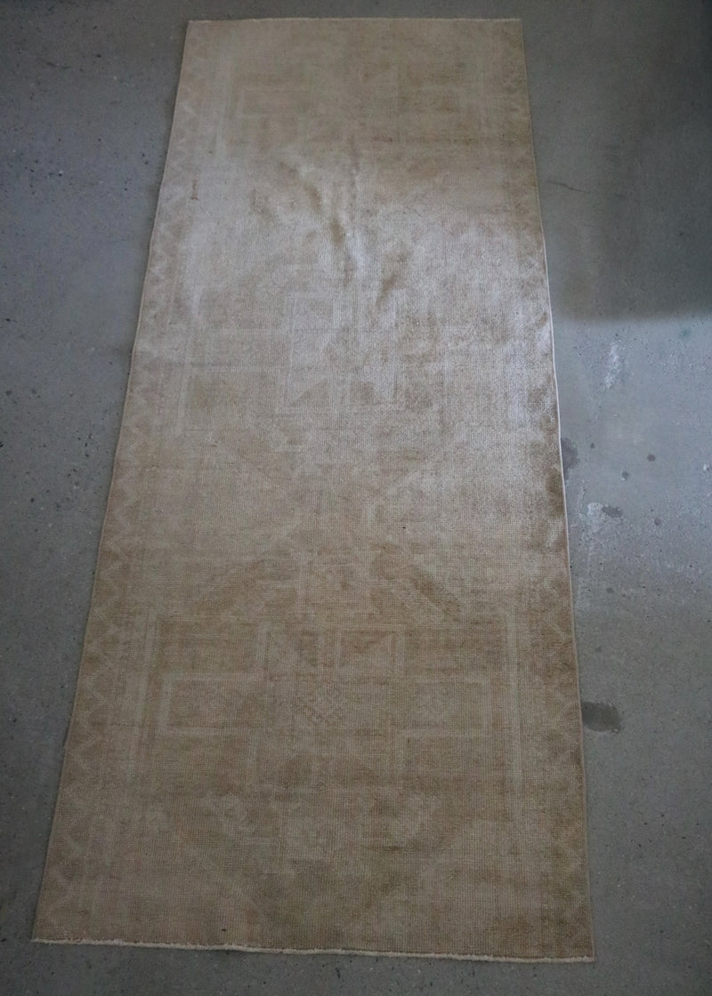 vintage anatolian runner  3'.6" x 9'2"