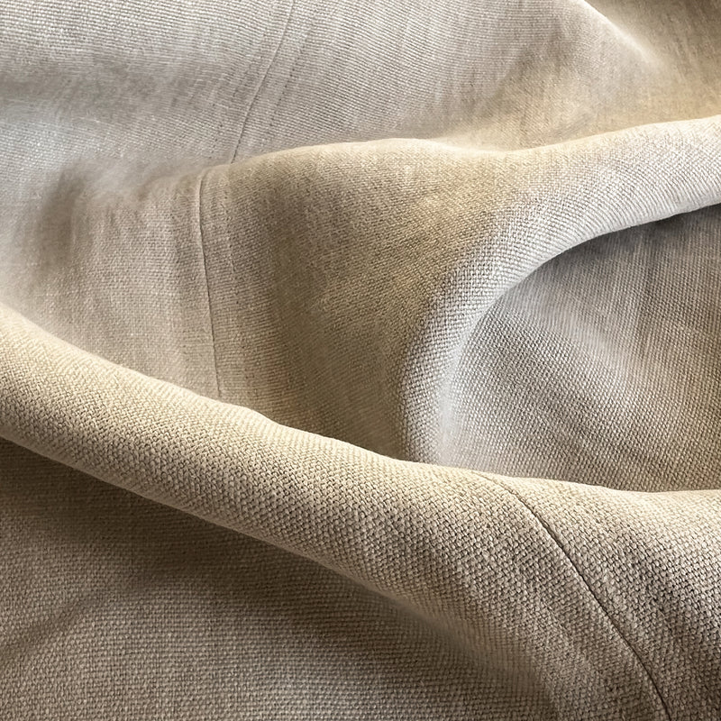 Bed Cover w/ Sewing, Natural
