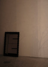 Bobbin Mirror, Ebony