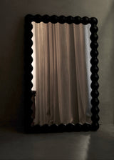 Bobbin Mirror, Ebony