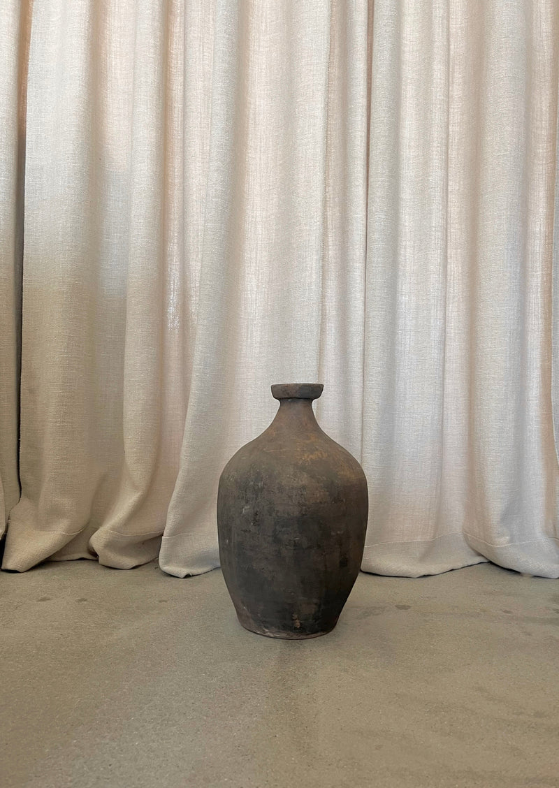 Clay Rice Wine Bottle