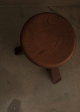 Foot Stool, Chestnut