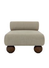 Isola Outdoor Chaise - Alessi Buff