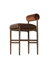 Henri Bar + Counter Stool - Havana Brown, Altair Siena