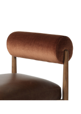 Henri Bar + Counter Stool - Havana Brown, Altair Siena