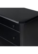 Tierre 3 Drawer Dresser - Black