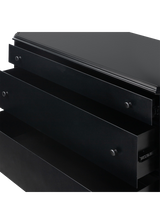 Tierre 3 Drawer Dresser - Black