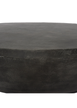 Lennon Outdoor Round Coffee Tables, Aged Grey