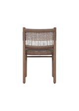 Leon Outdoor Dining Chair - Tanned Weave
