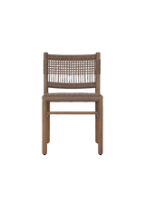 Leon Outdoor Dining Chair - Tanned Weave