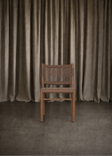 Leon Outdoor Dining Chair - Tanned Weave