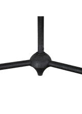 Leyla Chandelier - Black Wrought Iron