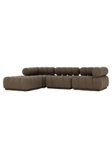 Lilou Outdoor 3-Piece Sectional - Ellor Brown