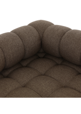 Lilou Outdoor 3-Piece Sectional - Ellor Brown