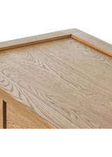 Maeve Console Table - Natural Light Oak Veneer