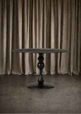 Marcel Round Bistro Table - Black Antique