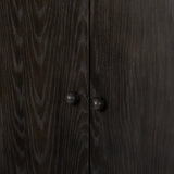 Mathilde 3 Door Cabinet - Charcoal Oak Veneer