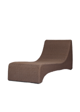 Matteo Outdoor Chaise - Tanned Weave