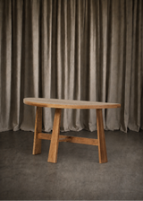 Mille Console Table - Light Brown Oak