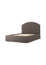 Elodie Slipcover Bed, Coffee
