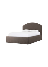 Elodie Slipcover Bed, Coffee