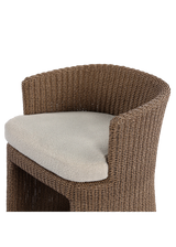 Pascal Outdoor Dining Chair - Vada Cream
