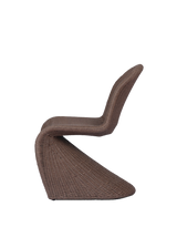 Perrie Outdoor Dining Chair, Tanned Weave