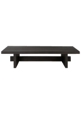 Pietro Coffee Table - Smoked Black Veneer