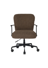 Sylvie Office Chair, Gemena Coffee