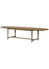 Rosalie Oval Leaf Extension Dining Table
