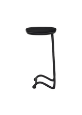 Rue Outdoor End Table - Black Antique