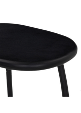 Rue Outdoor End Table - Black Antique