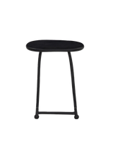 Rue Outdoor End Table - Black Antique