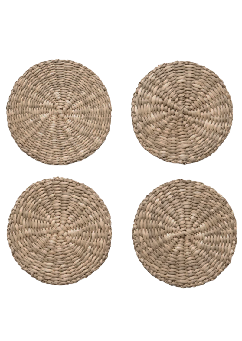 Seagrass Coasters Set of 4