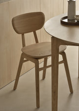 Oak Pebble Dining Chair