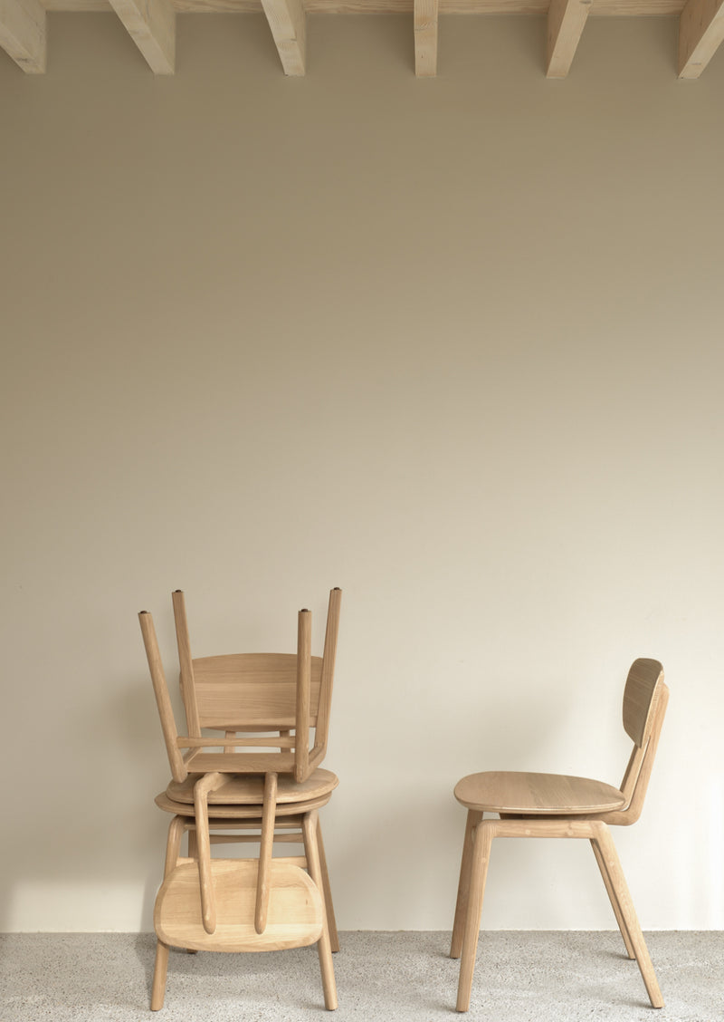 Oak Pebble Dining Chair