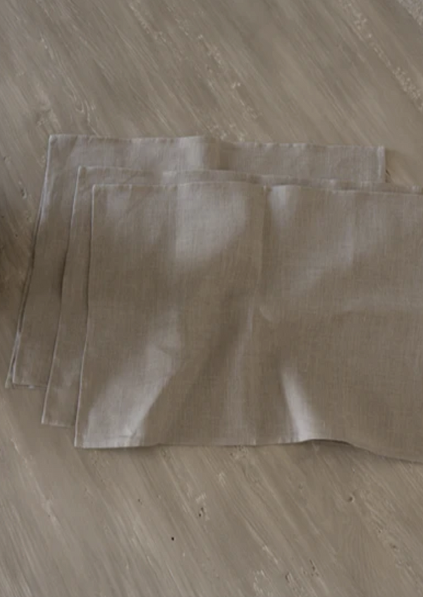 Linen Placemats (Set of 4) - Natural