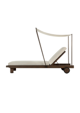Serena Outdoor Chaise - Vergo Cream