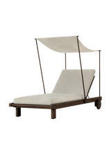 Serena Outdoor Chaise - Vergo Cream
