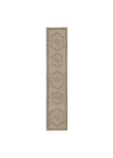 Soraya Hand-Knotted Runner, Astana Fog