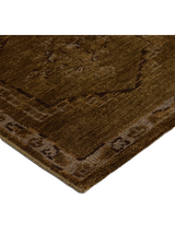 Soraya Hand-Knotted Runner, Astana Olive