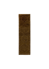 Soraya Hand-Knotted Runner, Astana Olive