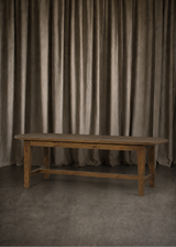 Stephane Dining Table - Waxed Pine 87"
