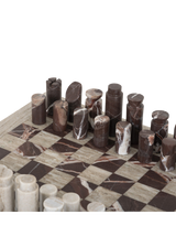 Antique Marble Chess Set