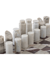 Antique Marble Chess Set