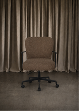 Sylvie Office Chair, Gemena Coffee